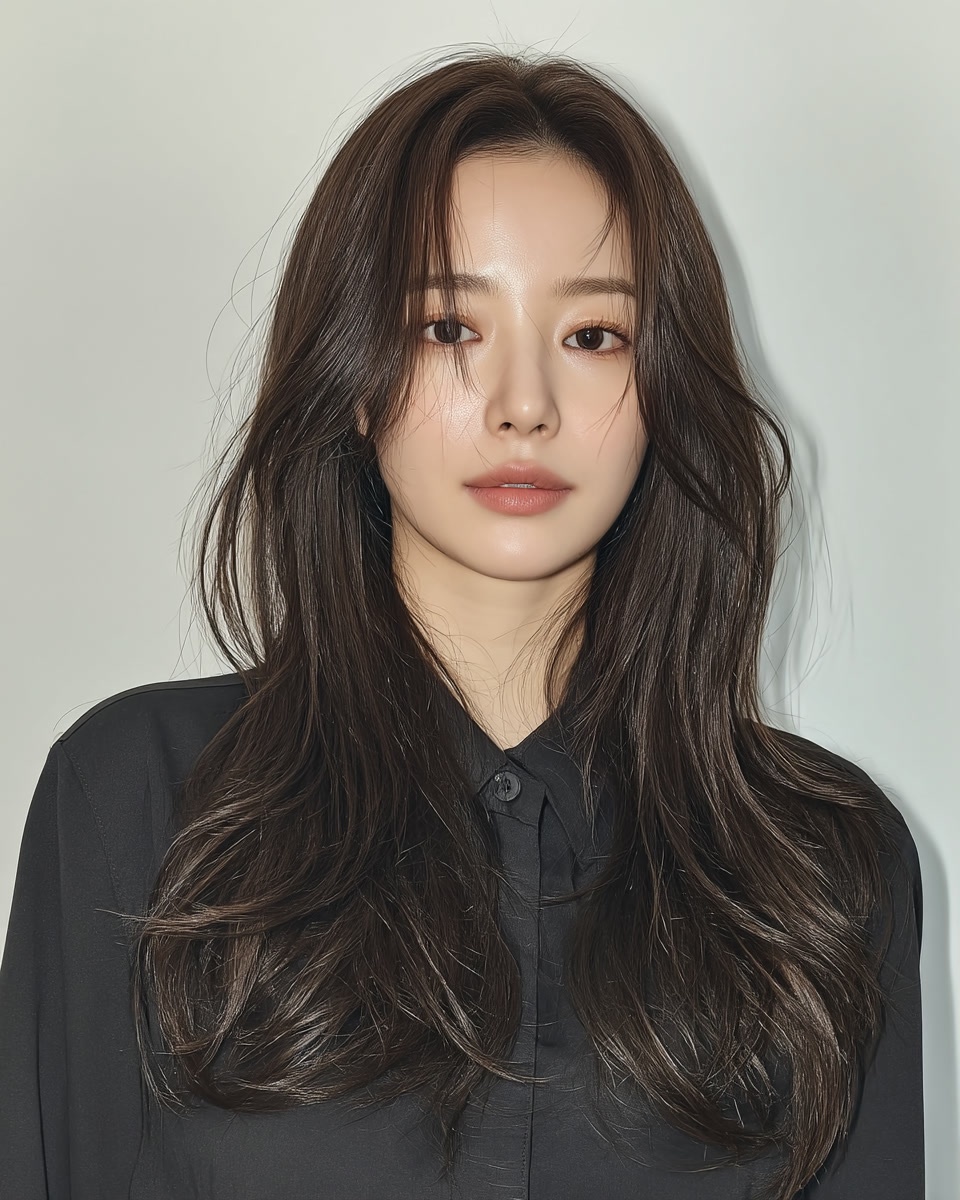 8 Voluminous Layered Styles for 2026 | Seoul Hair Salon 7 voluminous layered styles 2026 - Style 4 at Korea Hair Salon Seoul