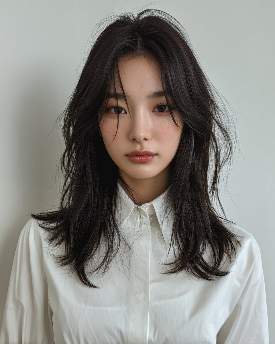 8 Voluminous Layered Styles for 2026 | Seoul Hair Salon 8 voluminous layered styles 2026 Seoul - Style 5 at Korea Hair Salon Seoul