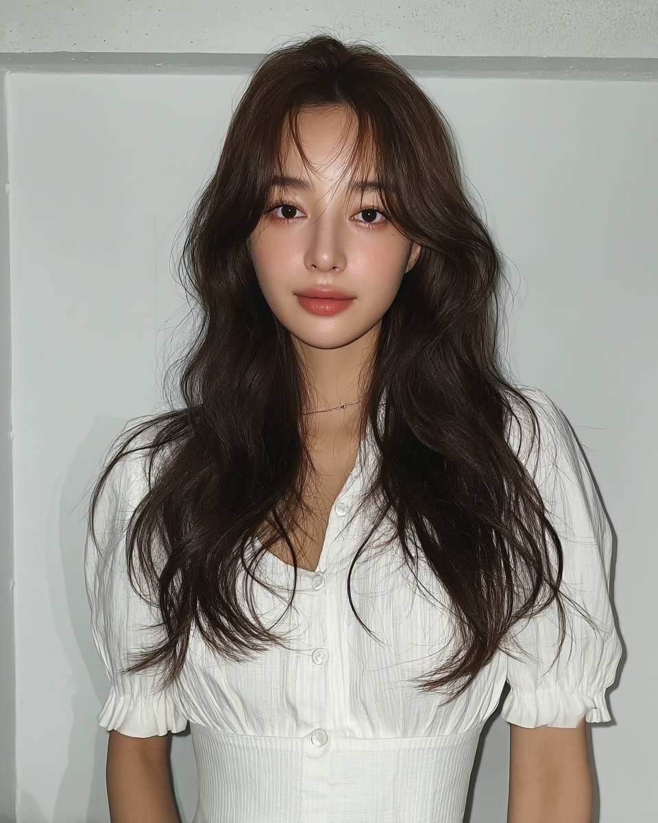 8 Voluminous Layered Styles for 2026 | Seoul Hair Salon 8 voluminous layered styles 2026 - Style 5 at Korea Hair Salon Seoul