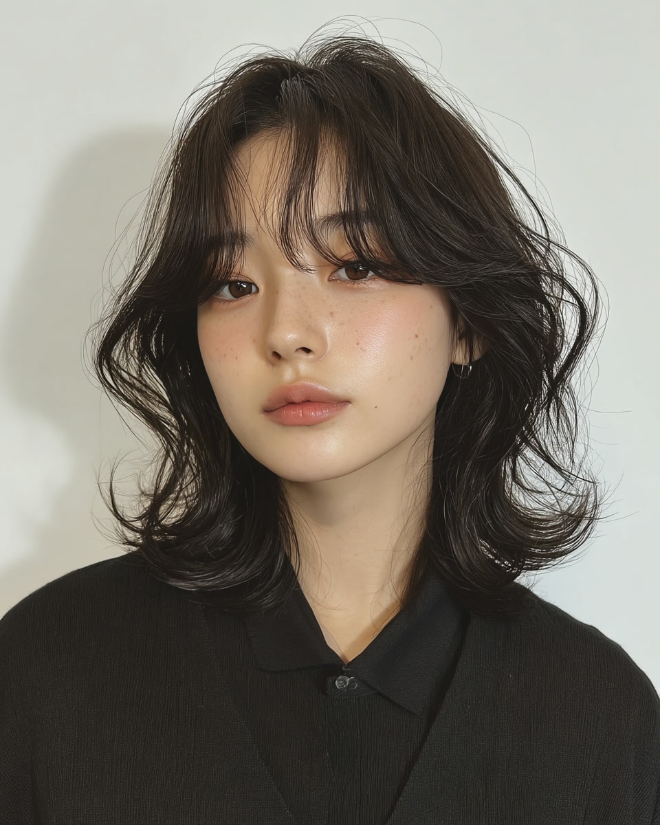 8 Voluminous Layered Styles for 2026 | Seoul Hair Salon 8 voluminous layered styles 2026 - Style 5 at Korea Hair Salon Seoul