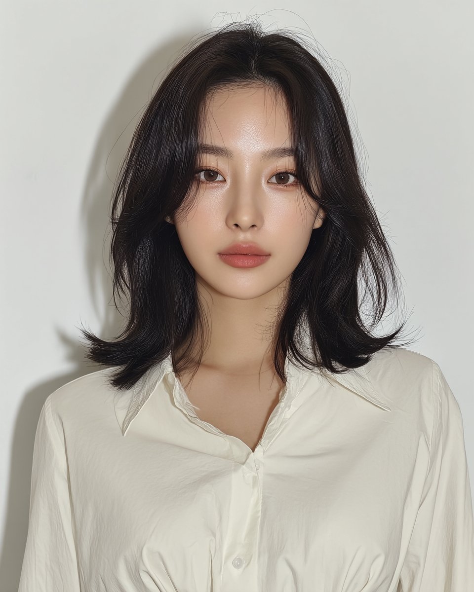 8 Voluminous Layered Styles for 2026 | Seoul Hair Salon 10 voluminous layered styles 2026 Seoul - Style 7 at Korea Hair Salon Seoul