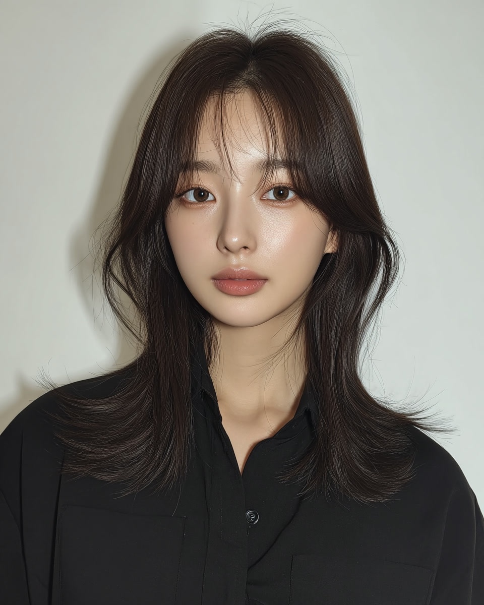 8 Voluminous Layered Styles for 2026 | Seoul Hair Salon 11 voluminous layered styles 2026 - Style 8 at Korea Hair Salon Seoul