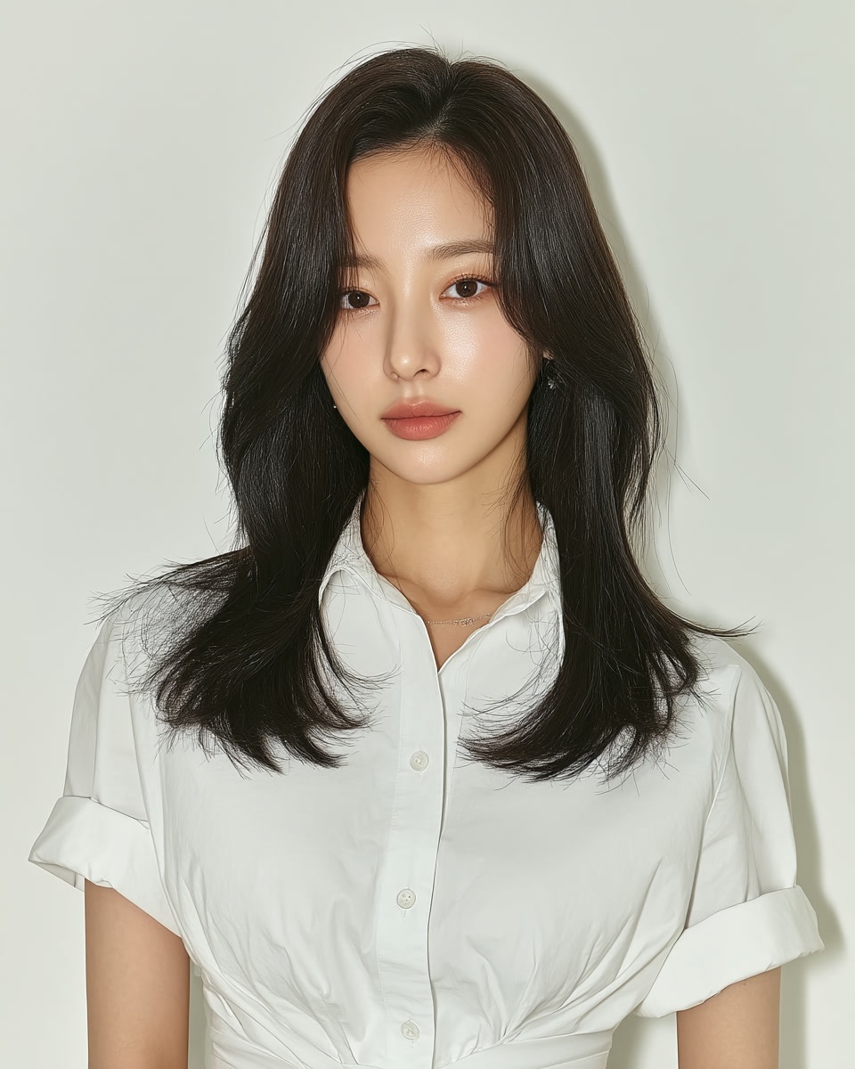 8 Voluminous Layered Styles for 2026 | Seoul Hair Salon 11 voluminous layered styles 2026 - Style 8 at Korea Hair Salon Seoul