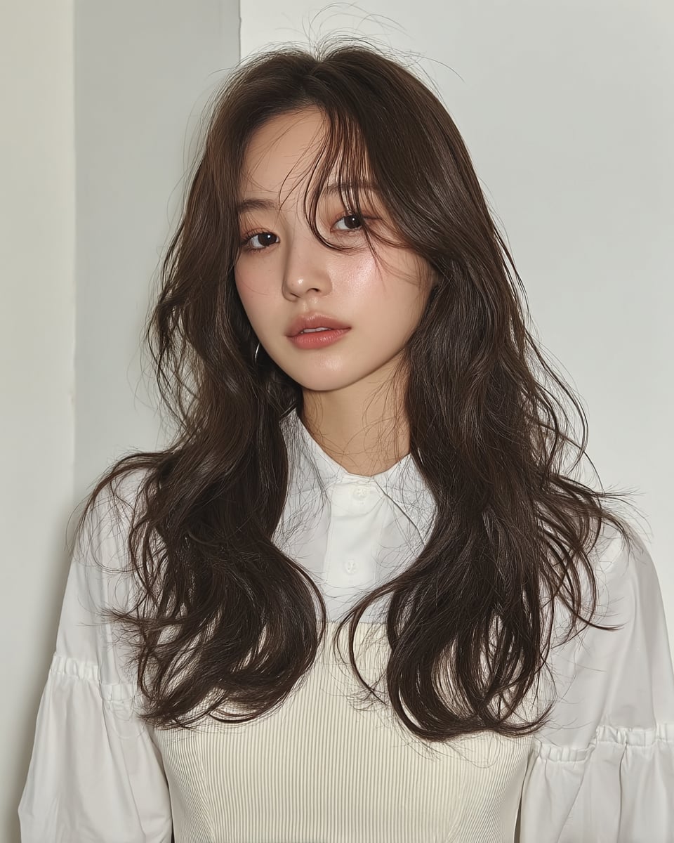 8 Voluminous Wave Styles in Seoul | Seoul Hair Salon 5 voluminous wave styles Seoul - Style 3 at Korea Hair Salon Seoul