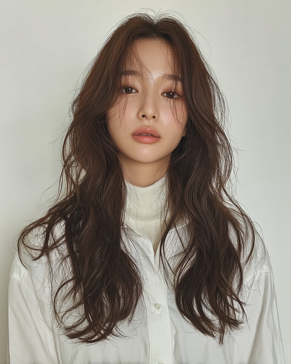 8 Voluminous Wave Styles in Seoul | Seoul Hair Salon 10 voluminous wave styles Seoul - Style 7 at Korea Hair Salon Seoul