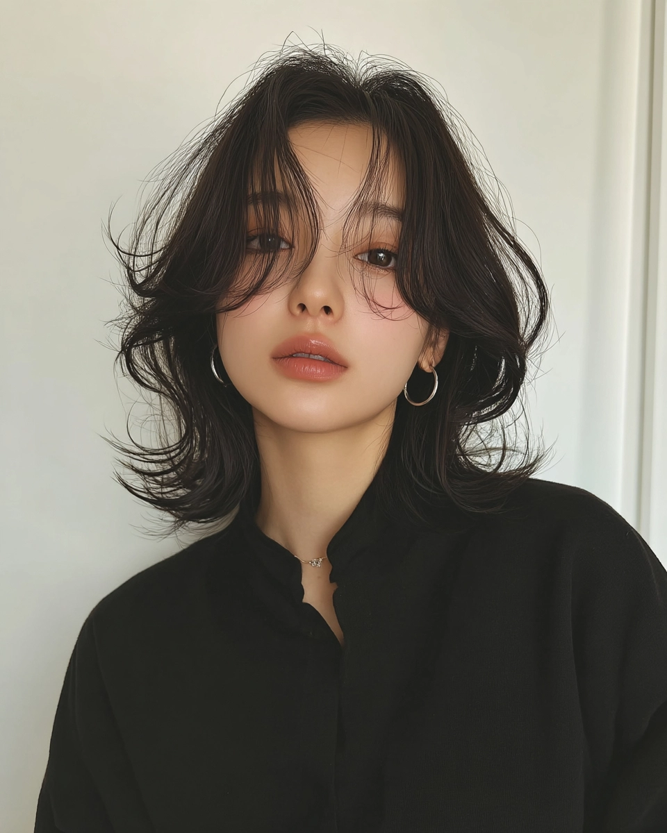 8 Best Layered Haircuts for 2026 | Korea Hair Salon 3 layered haircuts Seoul 2026 - Style 1 at Korea Hair Salon Seoul