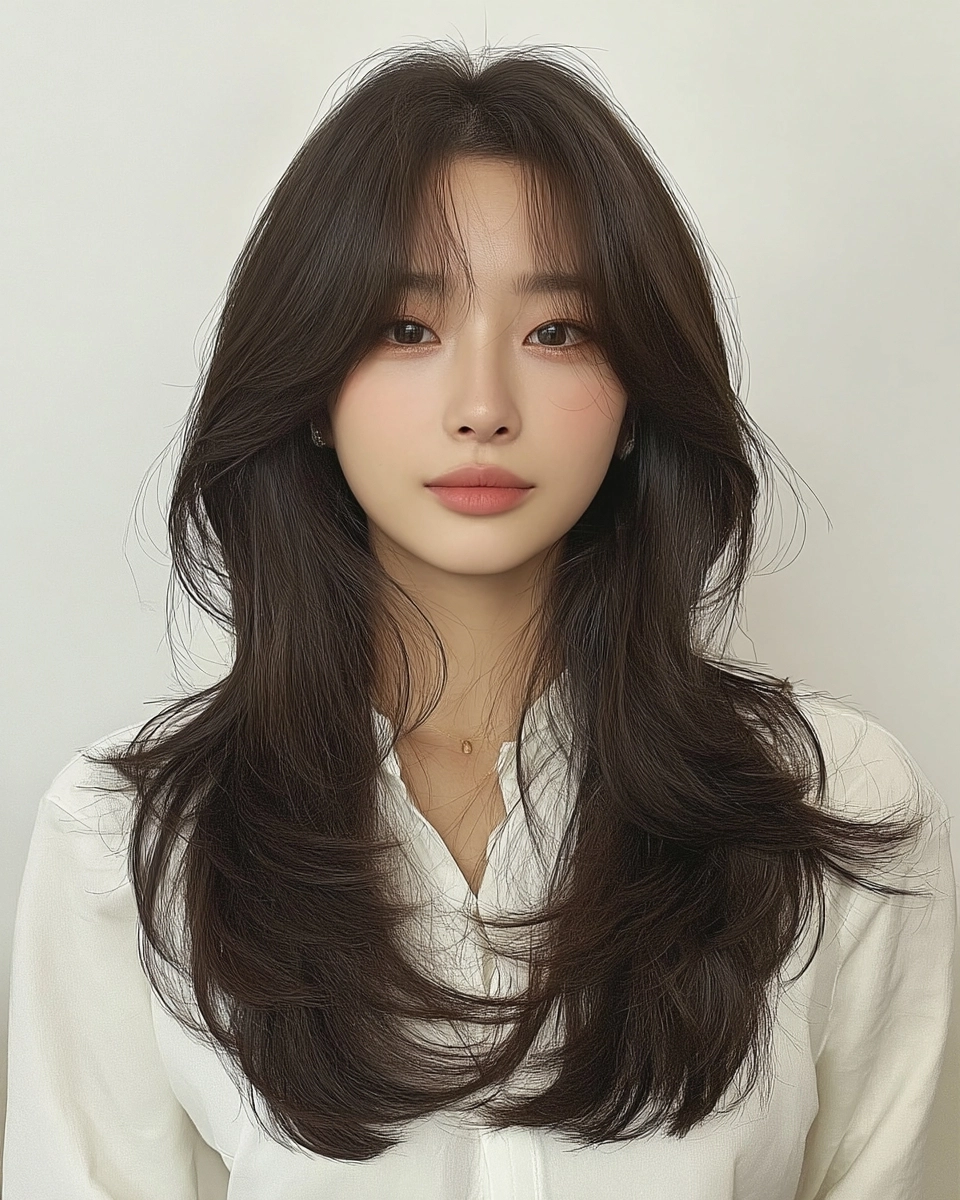 8 Best Soft Layered Cuts 2026 | Korea Hair Salon 5 soft layered cuts 2026 Seoul - Style 3 at Korea Hair Salon Seoul