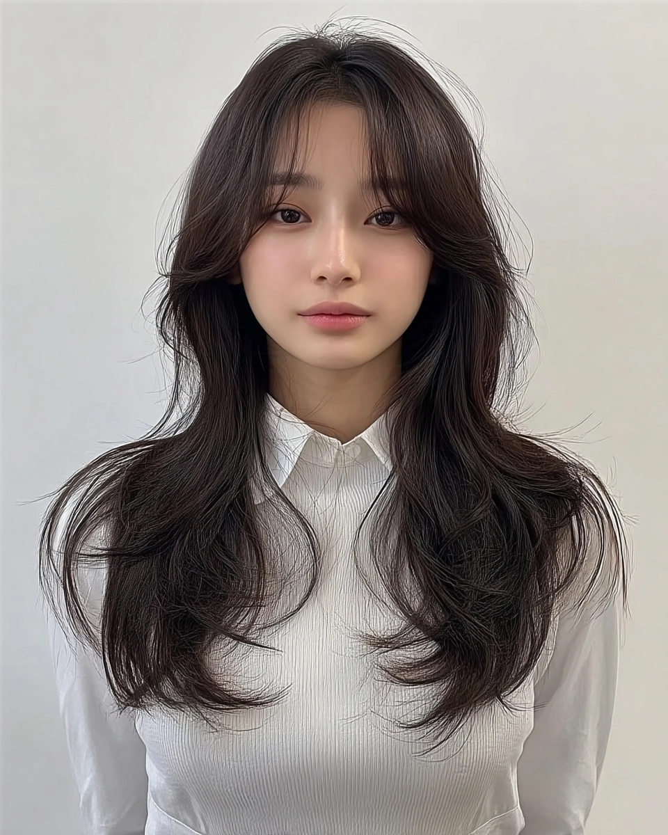 8 Best Soft Layered Cuts for Fall 2026 | Korea Hair Salon 9 soft layered cuts Fall 2026 - Style 6 at Korea Hair Salon Seoul