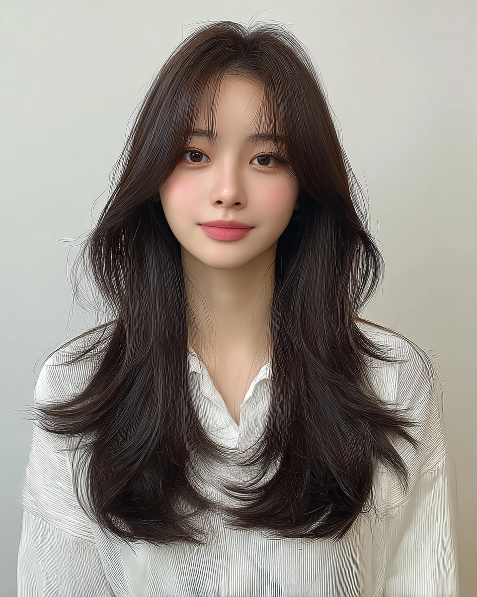 8 Best Soft Layered Cuts for Fall 2026 | Korea Hair Salon 10 soft layered cuts Fall 2026 - Style 7 at Korea Hair Salon Seoul