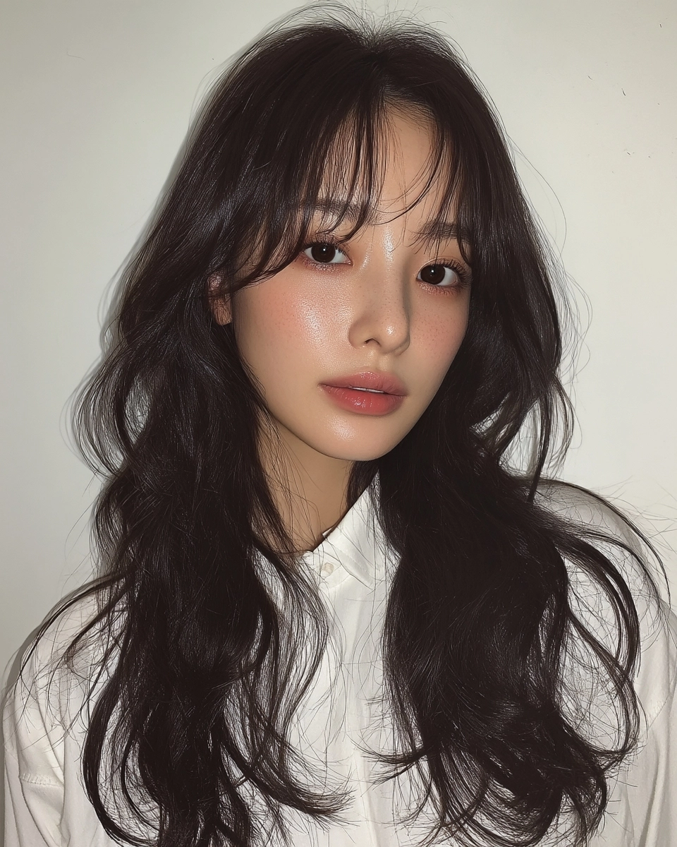 8 Best Soft Wave Perm Styles 2026 | Korea Hair Salon 3 soft wave perm 2026 - Style 1 at Korea Hair Salon Seoul