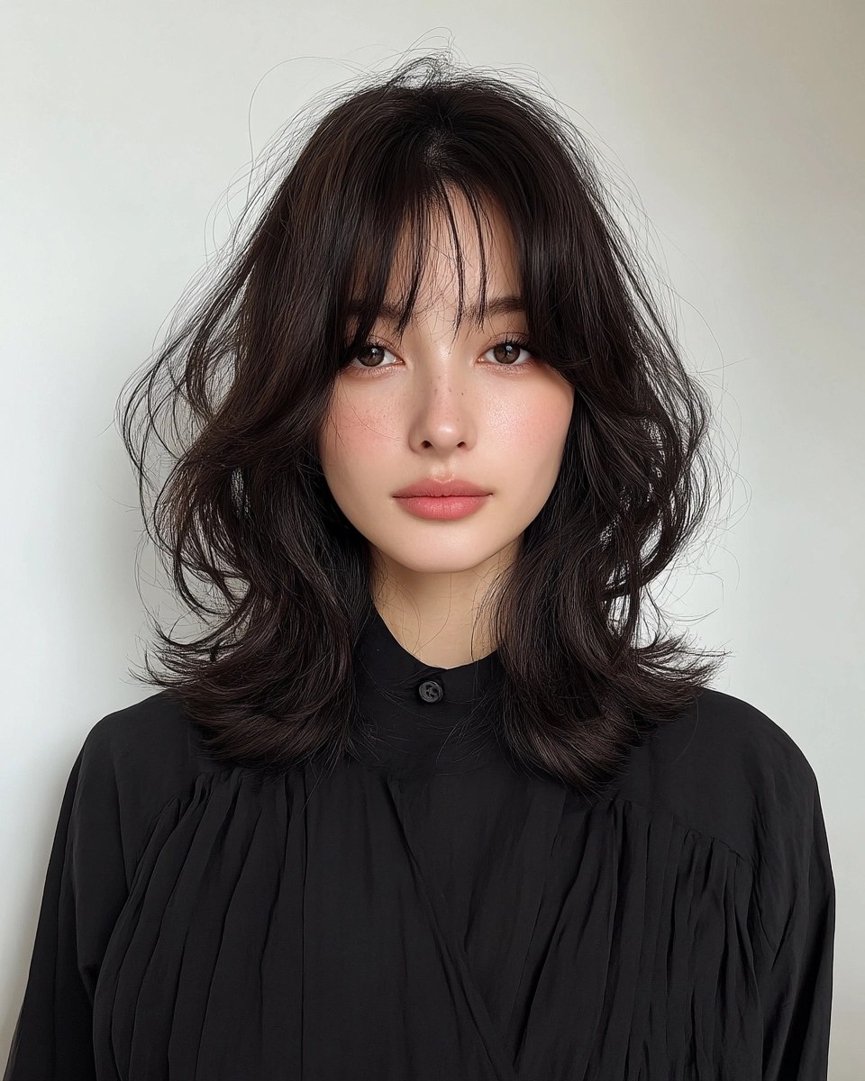 8 Best Soft Wave Perm Styles 2026 | Korea Hair Salon 3 soft wave perm Korea 2026 - Style 1 at Korea Hair Salon Seoul