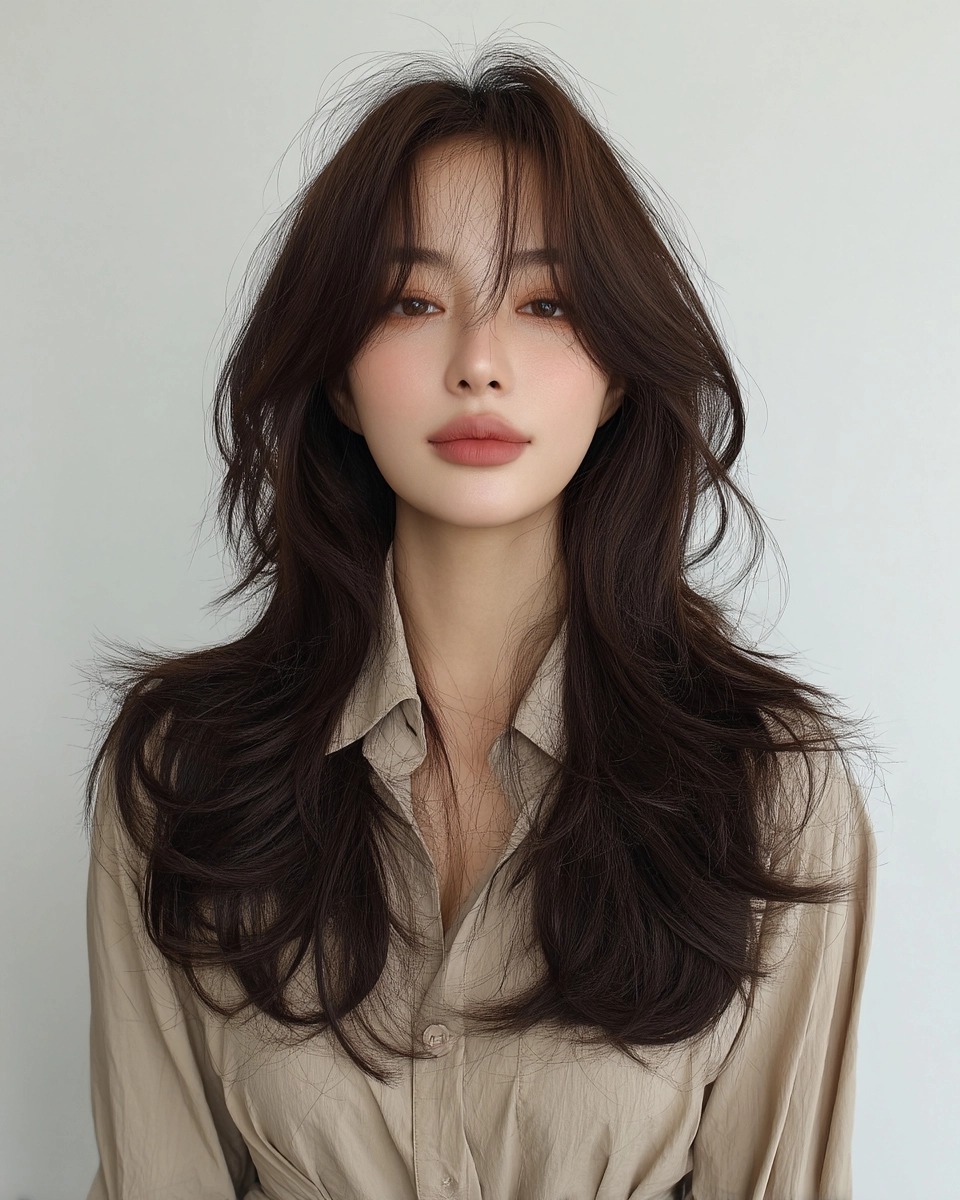 8 Best Soft Wave Perm Styles 2026 | Korea Hair Salon 3 soft wave perm styles 2026 - Style 1 at Korea Hair Salon Seoul