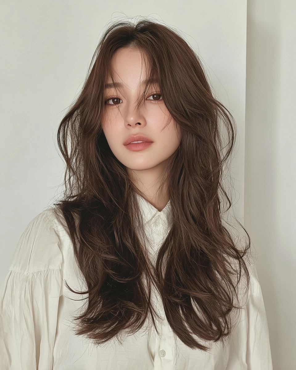 8 Best Soft Wave Perm Styles 2026 | Korea Hair Salon 3 soft wave perm styles 2026 - Style 1 at Korea Hair Salon Seoul