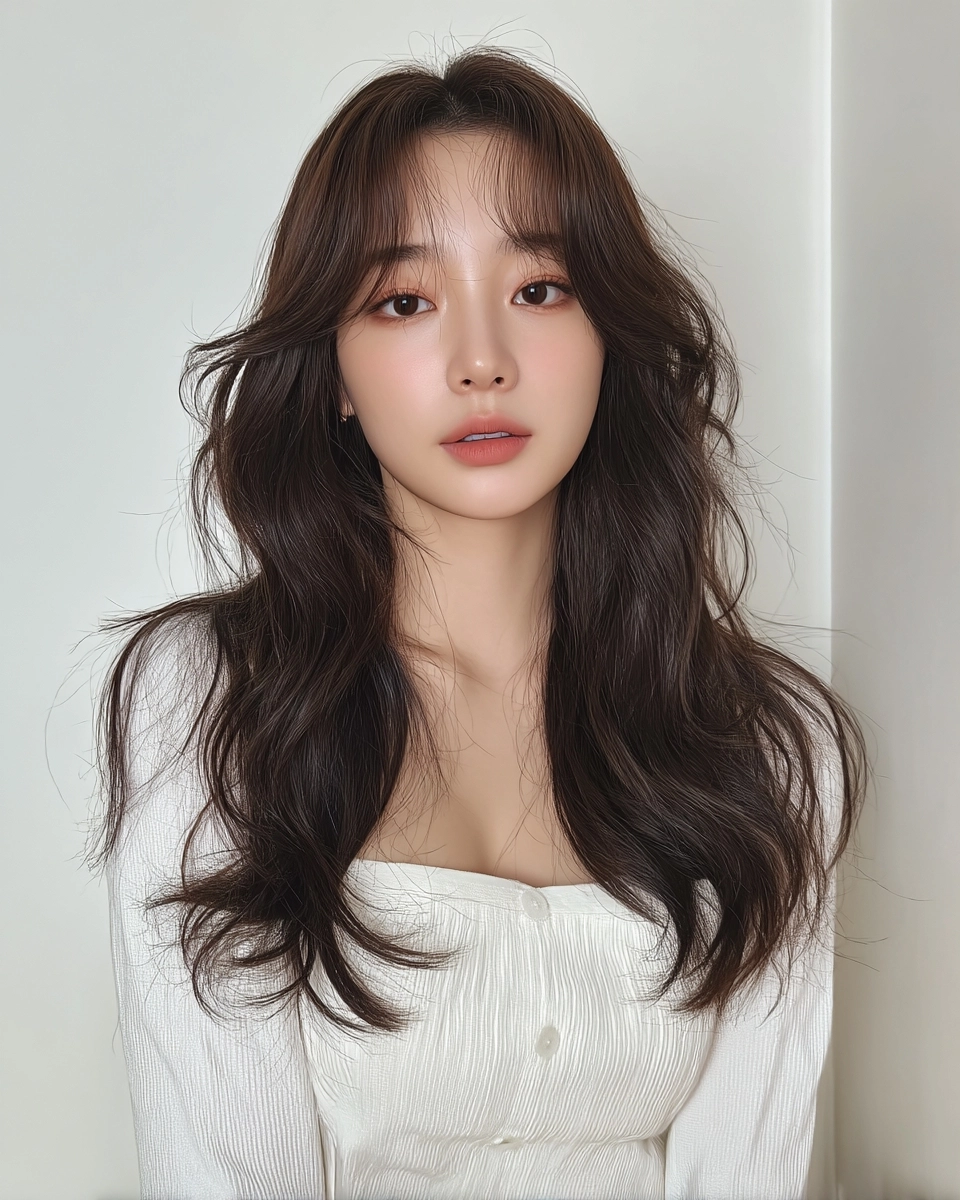 8 Best Soft Wave Perm Styles 2026 | Korea Hair Salon 3 soft wave perm 2026 - Style 1 at Korea Hair Salon Seoul