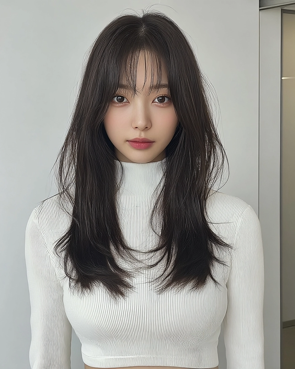 8 Best Soft Wave Perm Styles 2026 | Korea Hair Salon 3 soft wave perm Korea 2026 - Style 1 at Korea Hair Salon Seoul