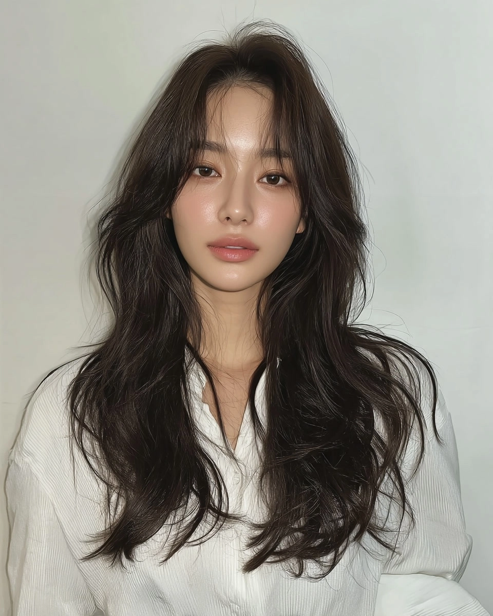 8 Best Soft Wave Perm Styles 2026 | Korea Hair Salon 4 soft wave perm 2026 - Style 2 at Korea Hair Salon Seoul