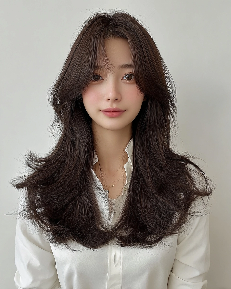 8 Best Soft Wave Perm Styles 2026 | Korea Hair Salon 4 soft wave perm styles 2026 - Style 2 at Korea Hair Salon Seoul