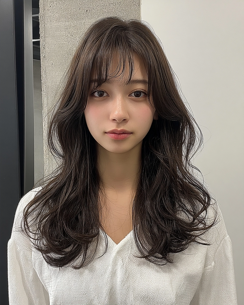 8 Best Soft Wave Perm Styles 2026 | Korea Hair Salon 4 soft wave perm styles 2026 - Style 2 at Korea Hair Salon Seoul