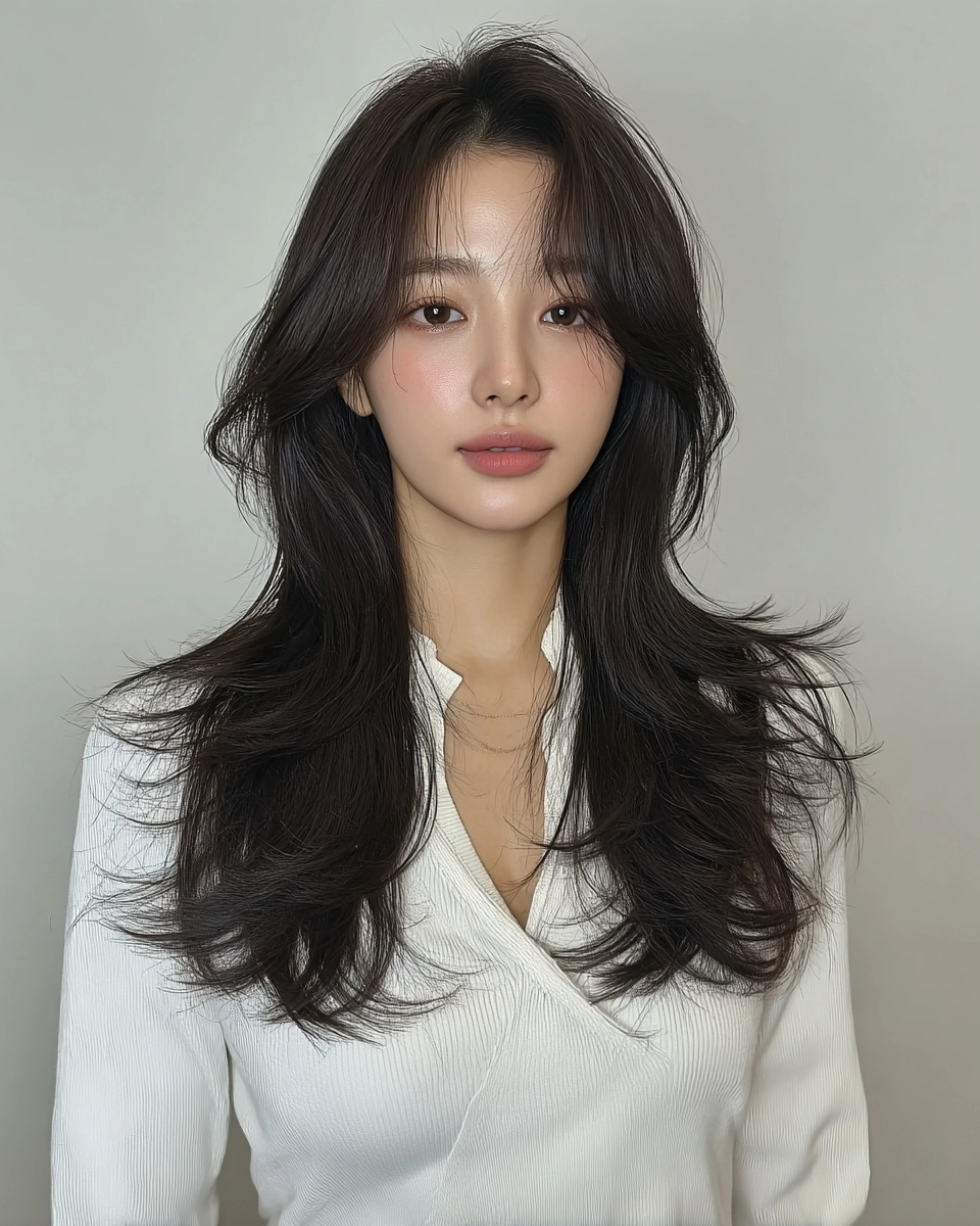 8 Best Soft Wave Perm Styles 2026 | Korea Hair Salon 4 soft wave perm 2026 - Style 2 at Korea Hair Salon Seoul