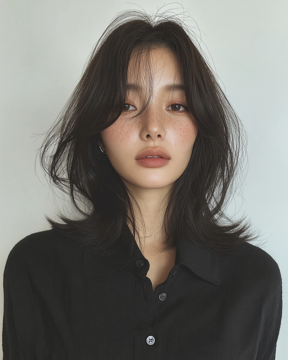 8 Best Soft Wave Perm Styles 2026 | Korea Hair Salon 4 soft wave perm Korea 2026 - Style 2 at Korea Hair Salon Seoul