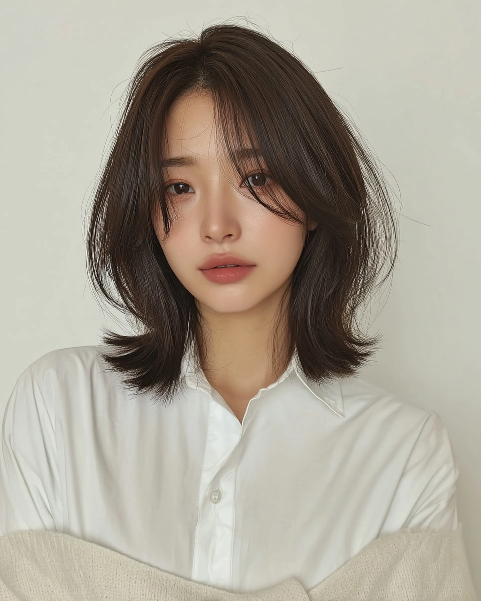 8 Best Soft Wave Perm Styles 2026 | Korea Hair Salon 5 soft wave perm 2026 - Style 3 at Korea Hair Salon Seoul