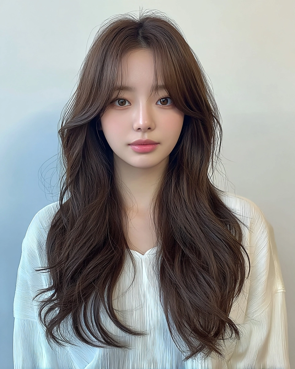 8 Best Soft Wave Perm Styles 2026 | Korea Hair Salon 5 soft wave perm Korea 2026 - Style 3 at Korea Hair Salon Seoul