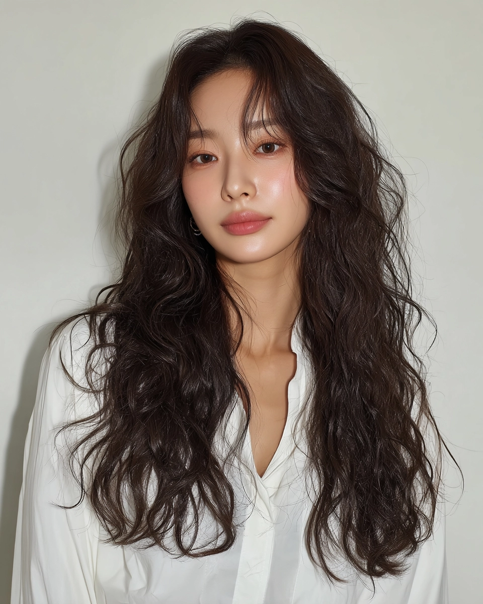 8 Best Soft Wave Perm Styles 2026 | Korea Hair Salon 5 soft wave perm styles 2026 - Style 3 at Korea Hair Salon Seoul