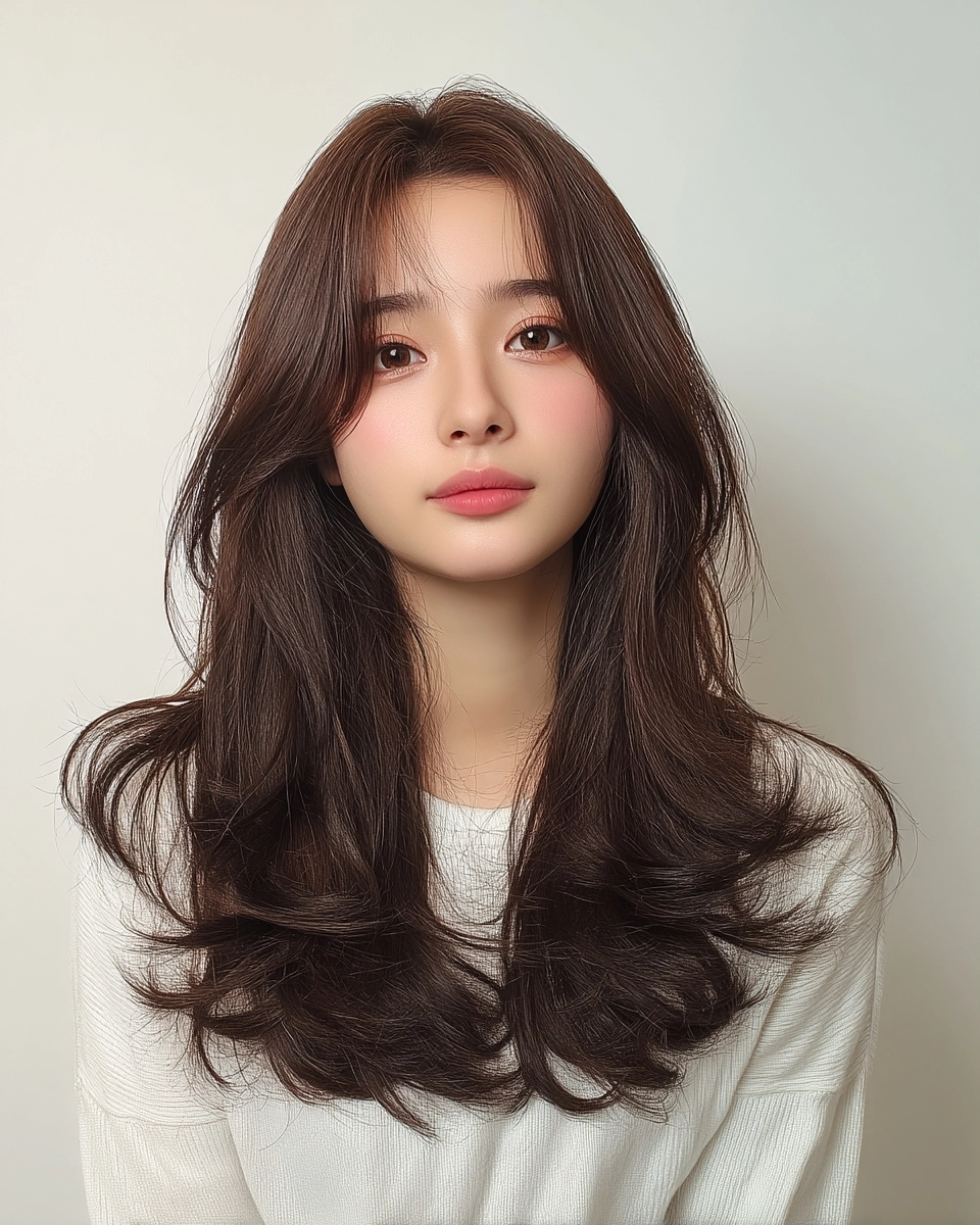 8 Best Soft Wave Perm Styles 2026 | Korea Hair Salon 5 soft wave perm Korea 2026 - Style 3 at Korea Hair Salon Seoul
