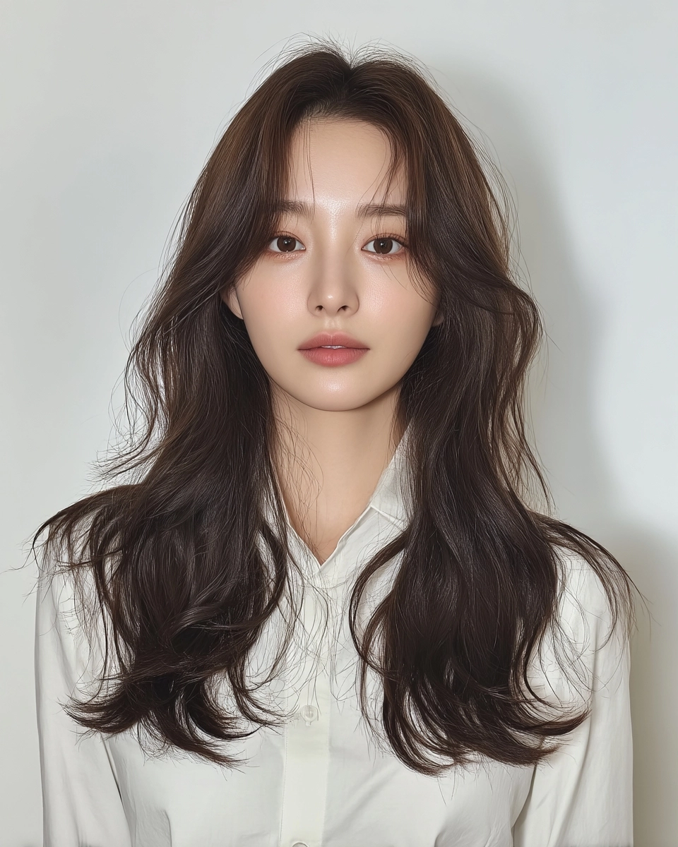 8 Best Soft Wave Perm Styles 2026 | Korea Hair Salon 5 soft wave perm 2026 - Style 3 at Korea Hair Salon Seoul