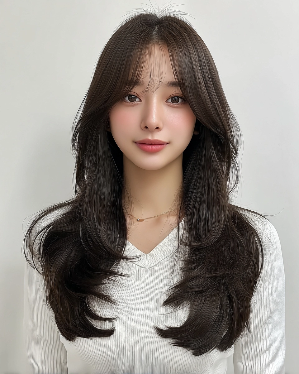 8 Best Soft Wave Perm Styles 2026 | Korea Hair Salon 5 soft wave perm Korea 2026 - Style 3 at Korea Hair Salon Seoul