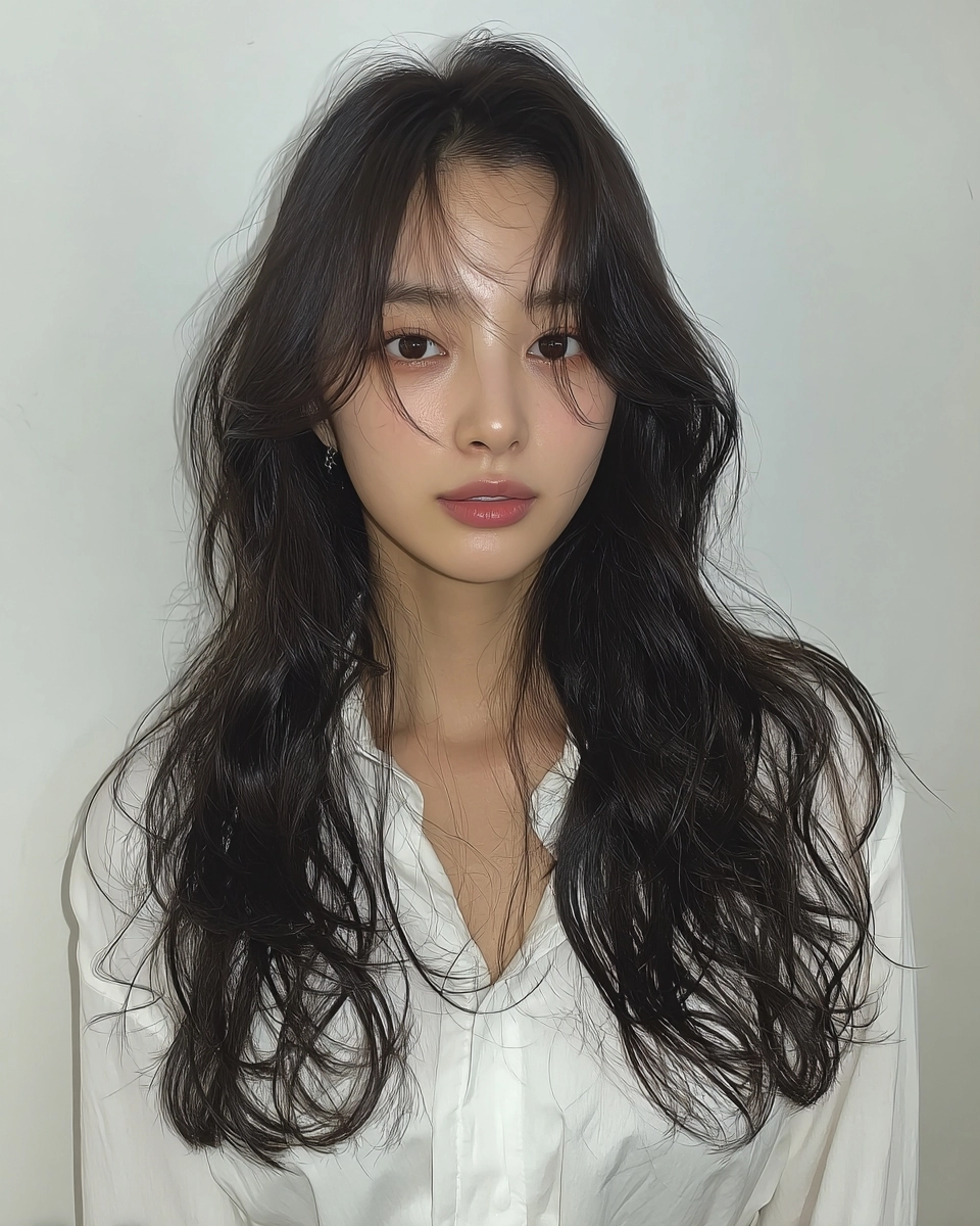 8 Best Soft Wave Perm Styles 2026 | Korea Hair Salon 5 soft wave perm Korea 2026 - Style 3 at Korea Hair Salon Seoul