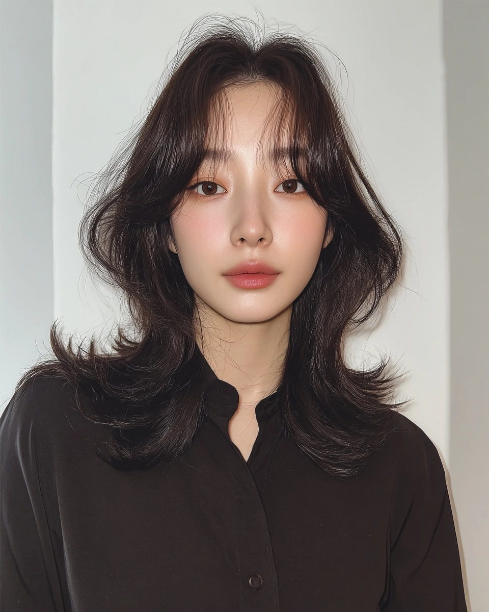 8 Best Soft Wave Perm Styles 2026 | Korea Hair Salon 5 soft wave perm 2026 - Style 3 at Korea Hair Salon Seoul