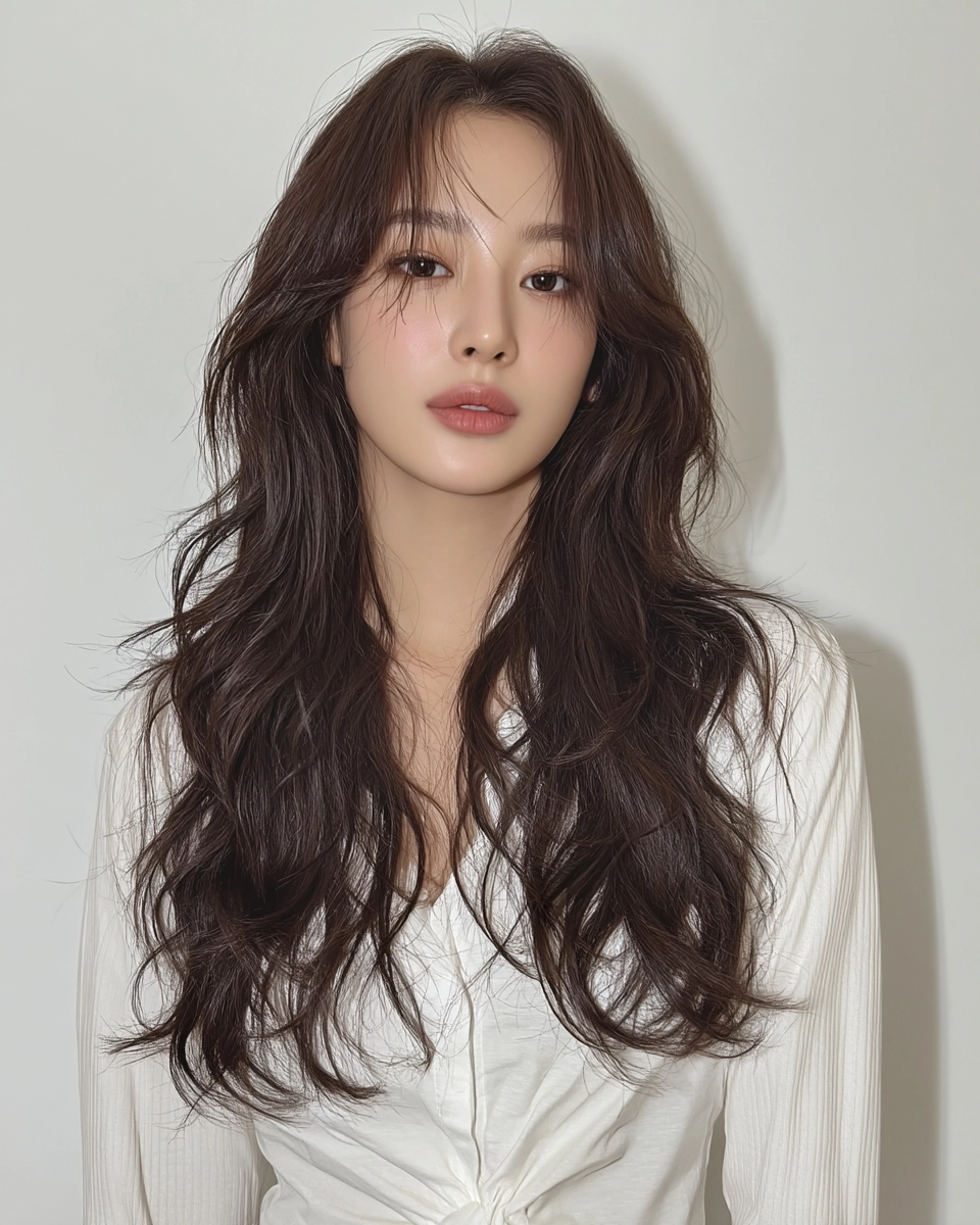 8 Best Soft Wave Perm Styles 2026 | Korea Hair Salon 5 soft wave perm Korea 2026 - Style 3 at Korea Hair Salon Seoul