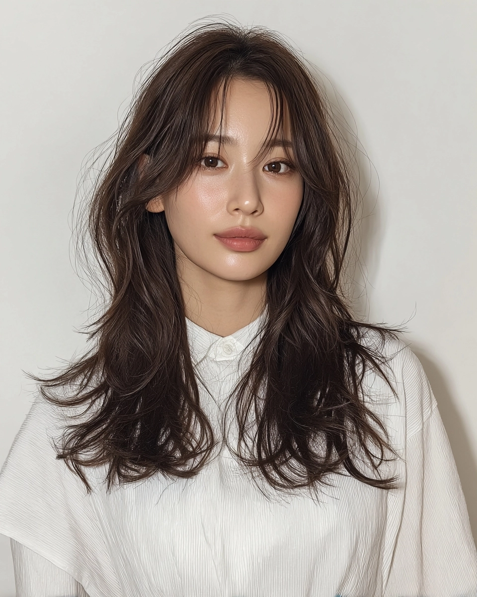 8 Best Soft Wave Perm Styles 2026 | Korea Hair Salon 7 soft wave perm styles 2026 - Style 4 at Korea Hair Salon Seoul