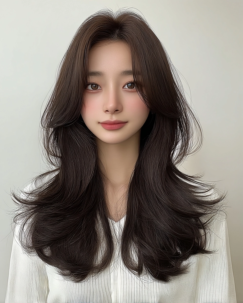 8 Best Soft Wave Perm Styles 2026 | Korea Hair Salon 7 soft wave perm 2026 - Style 4 at Korea Hair Salon Seoul