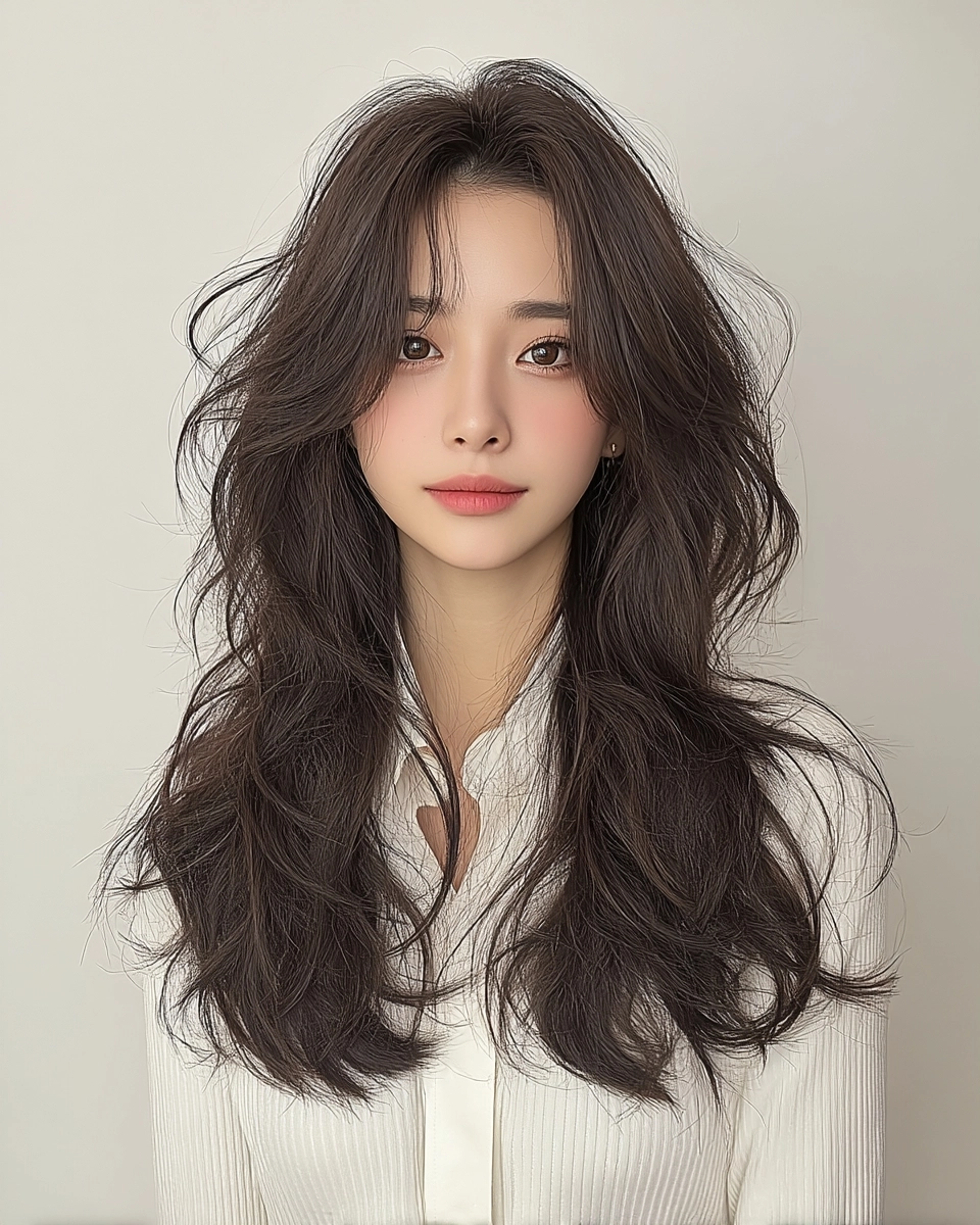 8 Best Soft Wave Perm Styles 2026 | Korea Hair Salon 7 soft wave perm Korea 2026 - Style 4 at Korea Hair Salon Seoul
