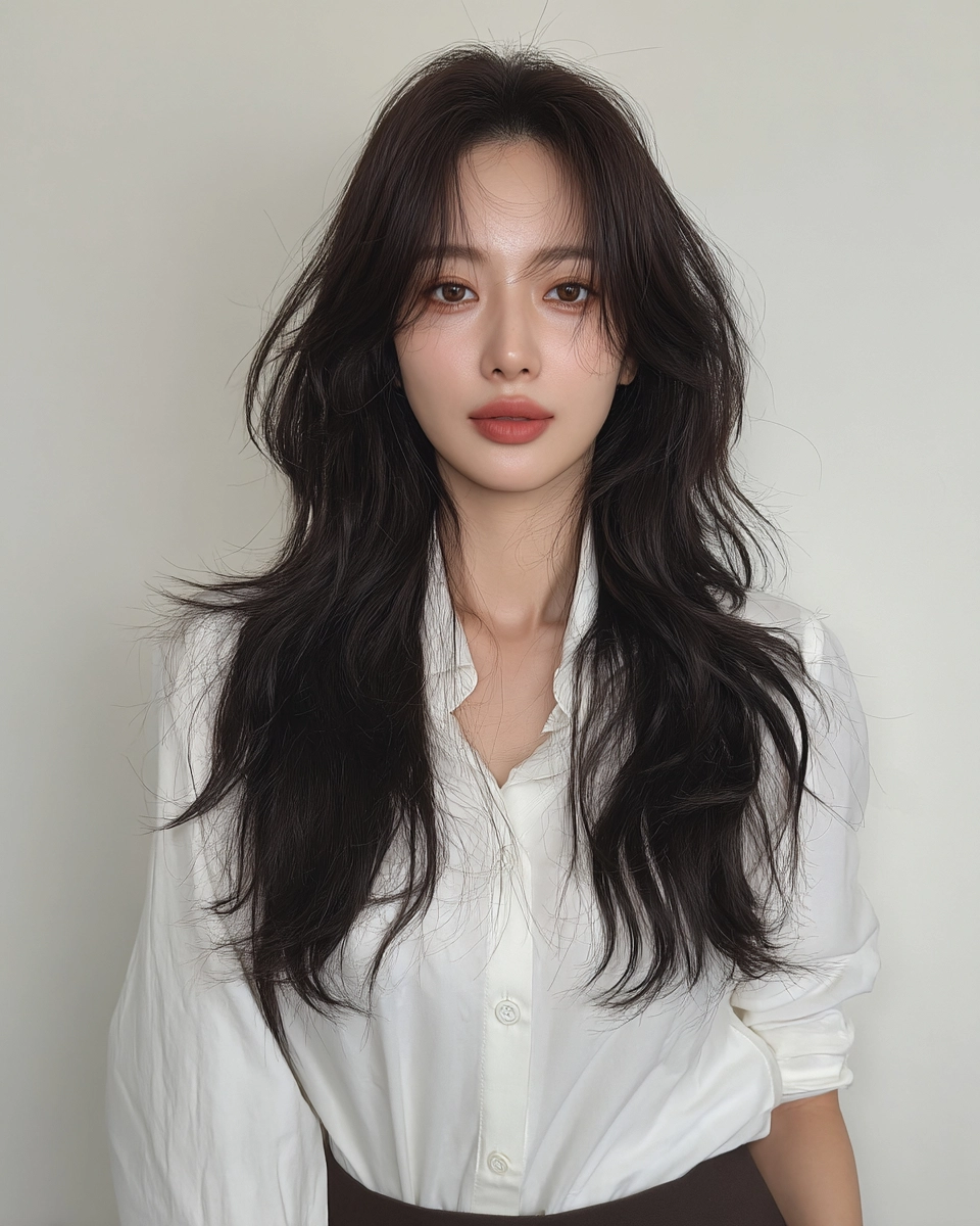 8 Best Soft Wave Perm Styles 2026 | Korea Hair Salon 7 soft wave perm Korea 2026 - Style 4 at Korea Hair Salon Seoul