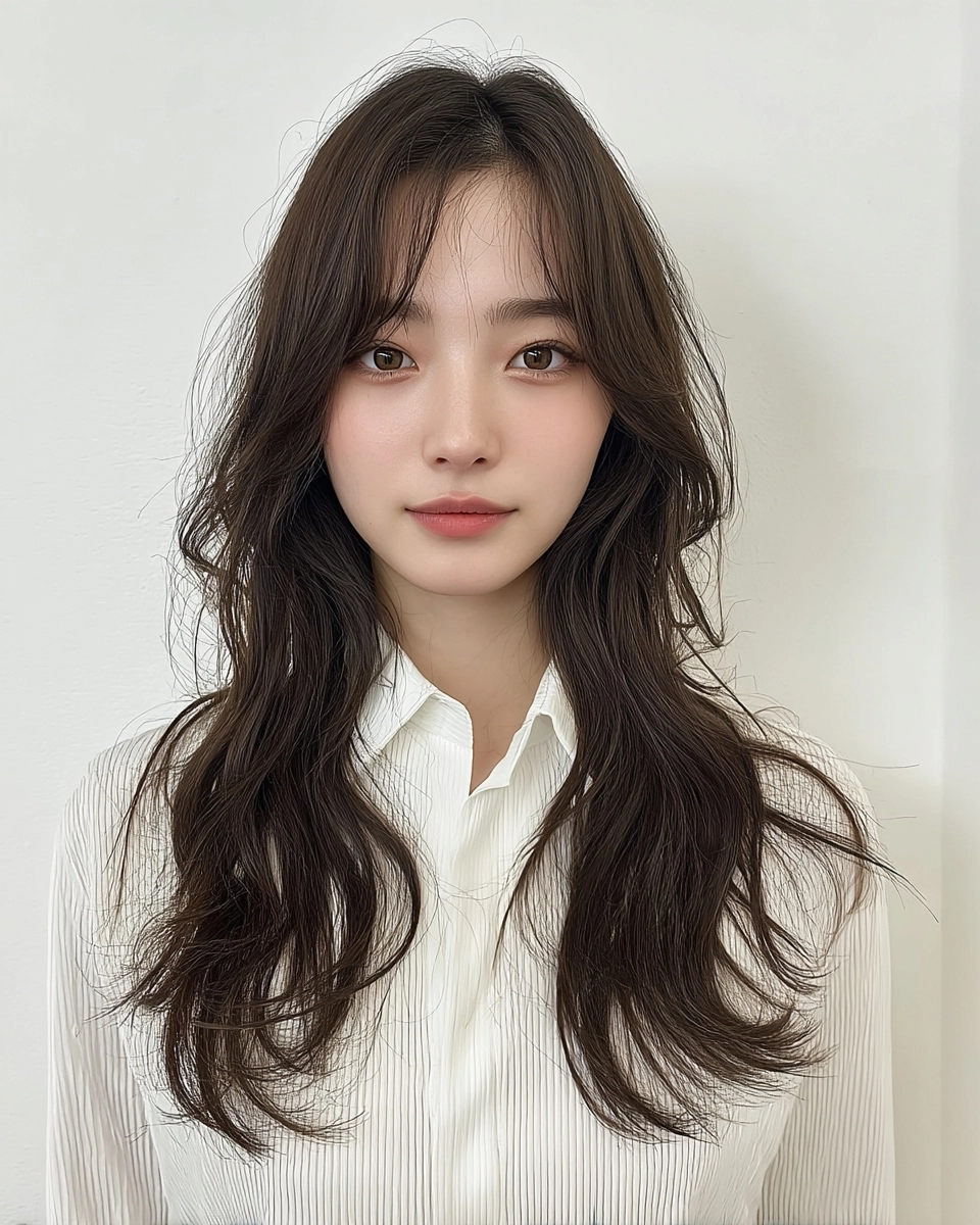 8 Best Soft Wave Perm Styles 2026 | Korea Hair Salon 7 soft wave perm 2026 - Style 4 at Korea Hair Salon Seoul