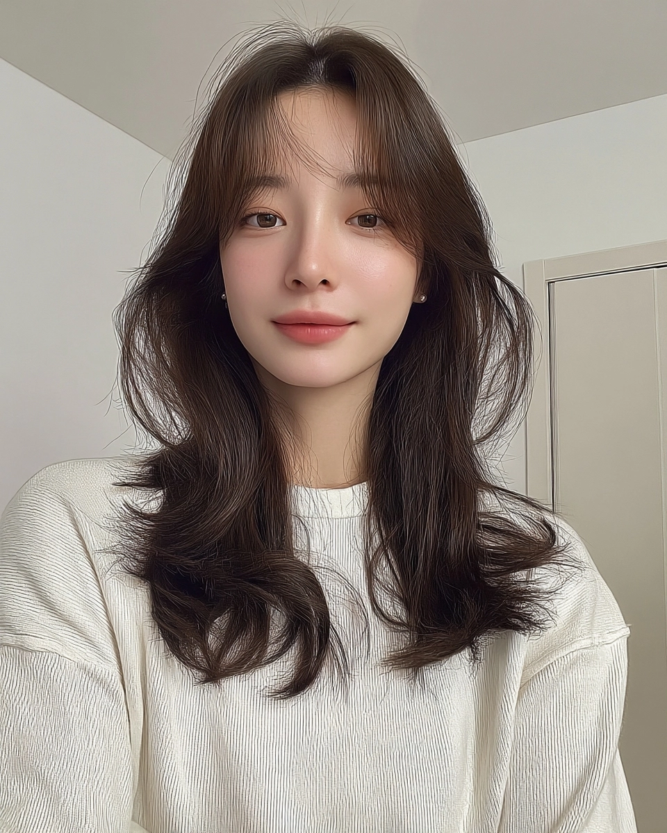 8 Best Soft Wave Perm Styles 2026 | Korea Hair Salon 8 soft wave perm styles 2026 - Style 5 at Korea Hair Salon Seoul