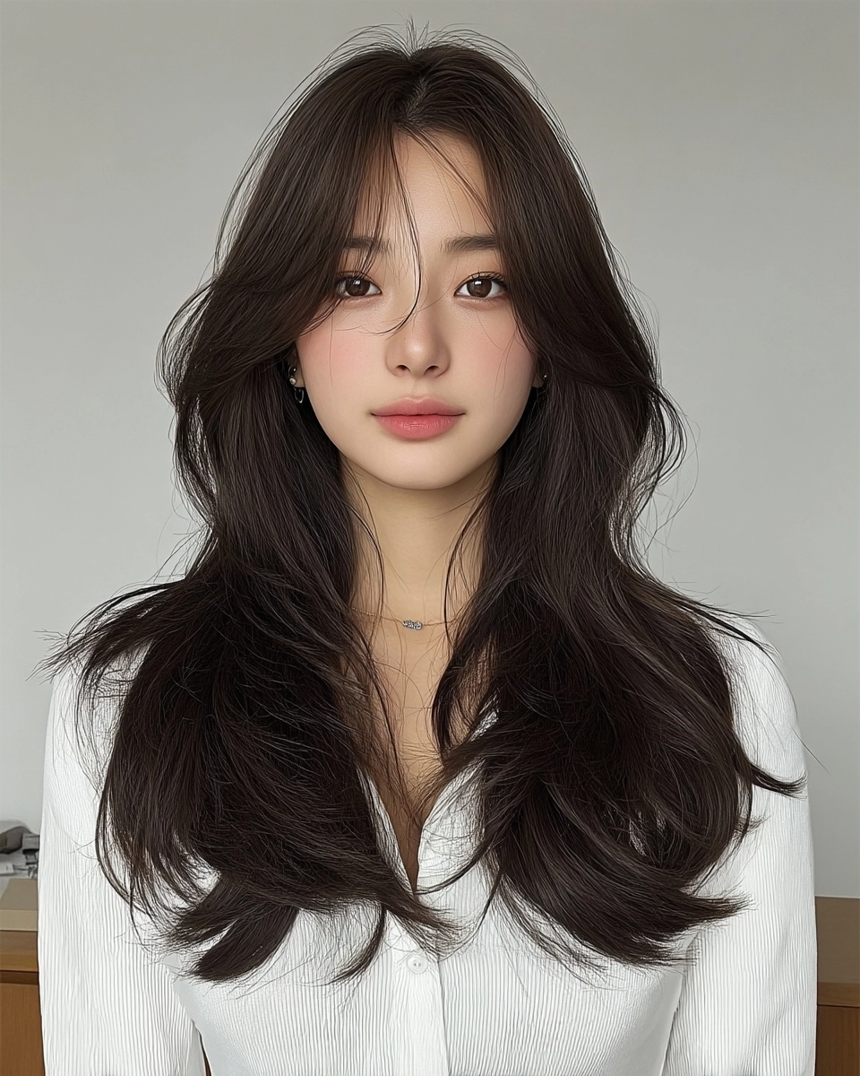 8 Best Soft Wave Perm Styles 2026 | Korea Hair Salon 8 soft wave perm Korea 2026 - Style 5 at Korea Hair Salon Seoul