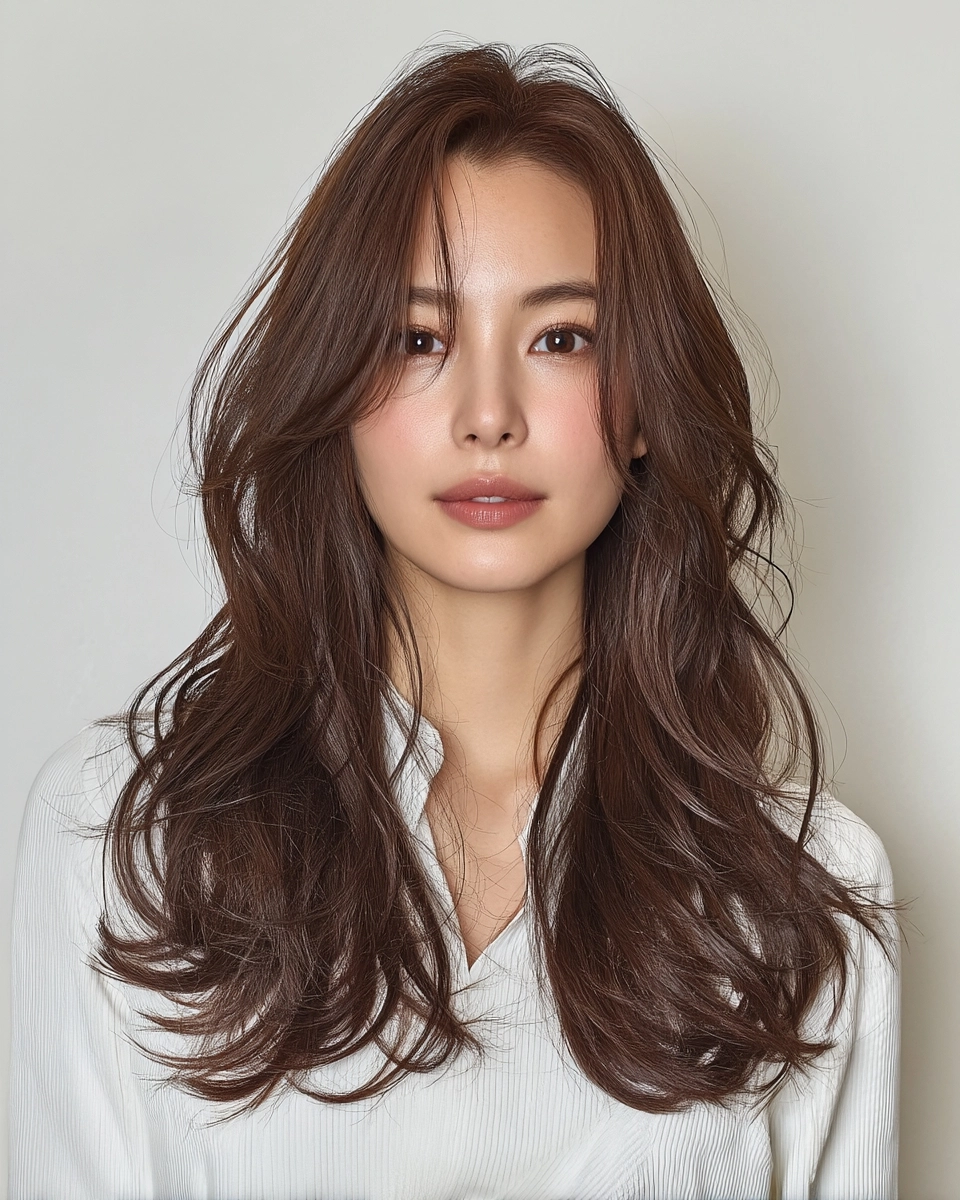 8 Best Soft Wave Perm Styles 2026 | Korea Hair Salon 9 soft wave perm 2026 - Style 6 at Korea Hair Salon Seoul