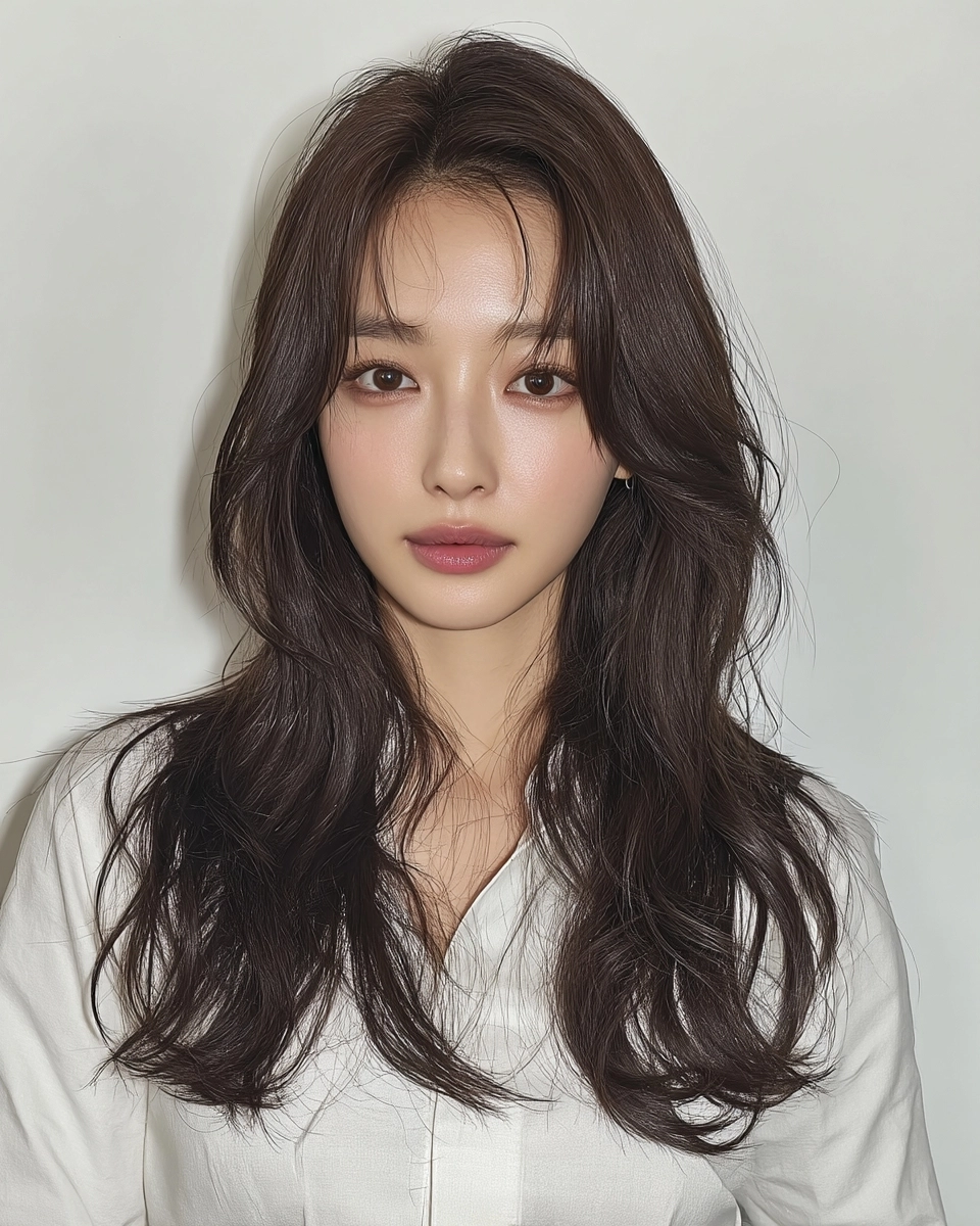 8 Best Soft Wave Perm Styles 2026 | Korea Hair Salon 9 soft wave perm Korea 2026 - Style 6 at Korea Hair Salon Seoul