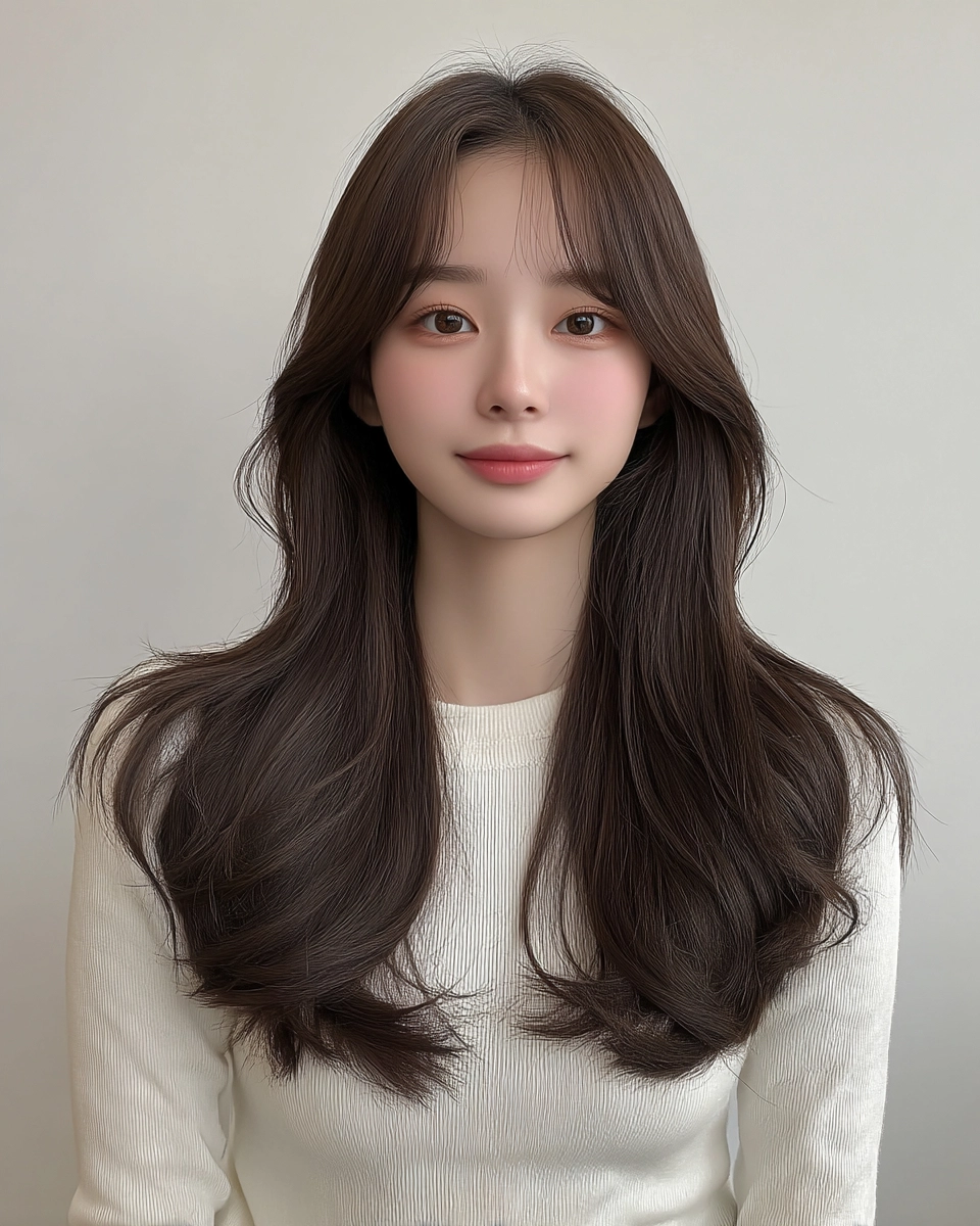 8 Best Soft Wave Perm Styles 2026 | Korea Hair Salon 9 soft wave perm Korea 2026 - Style 6 at Korea Hair Salon Seoul