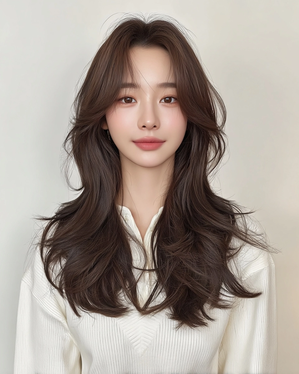 8 Best Soft Wave Perm Styles 2026 | Korea Hair Salon 9 soft wave perm 2026 - Style 6 at Korea Hair Salon Seoul