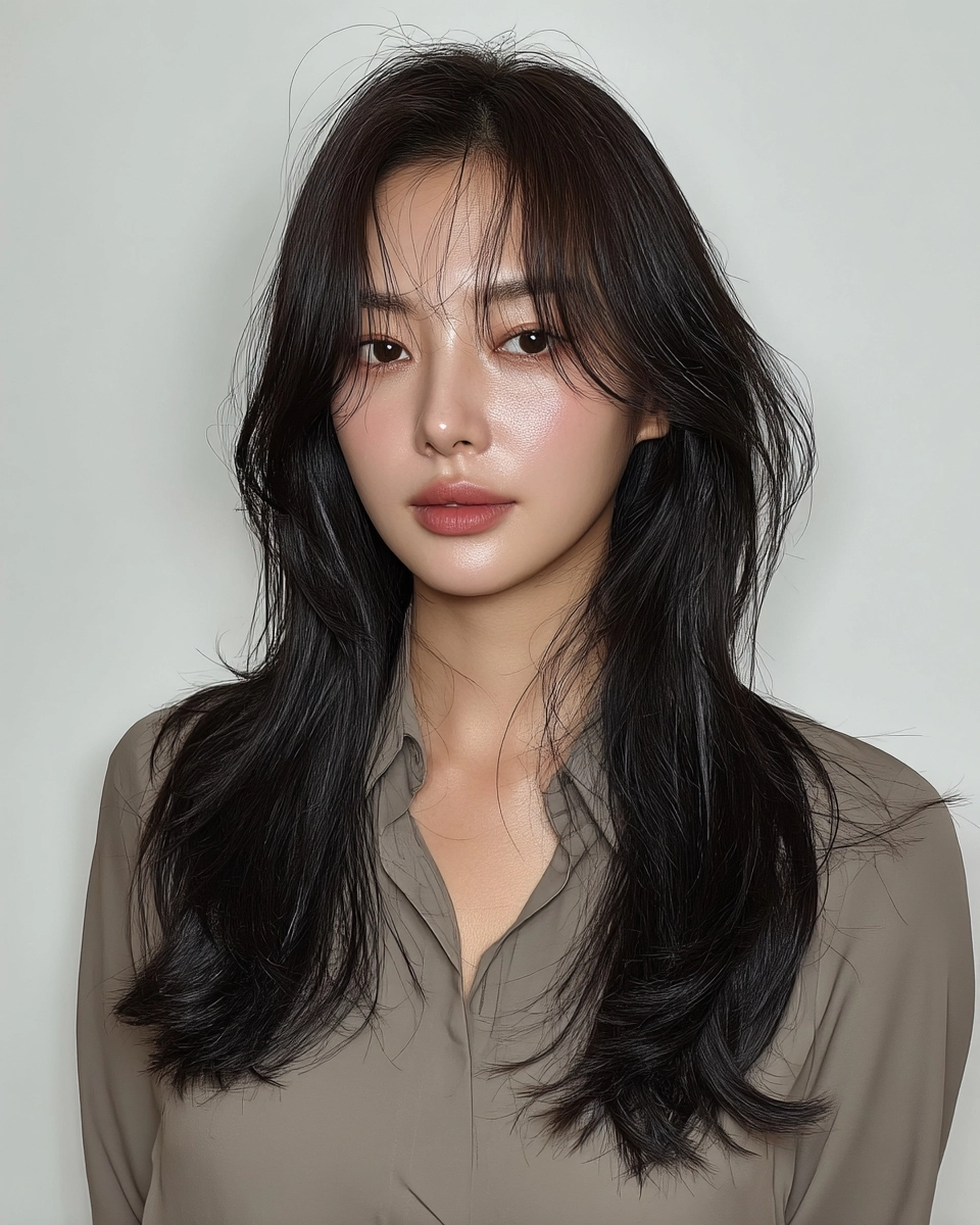 8 Best Soft Wave Perm Styles 2026 | Korea Hair Salon 9 soft wave perm Korea 2026 - Style 6 at Korea Hair Salon Seoul