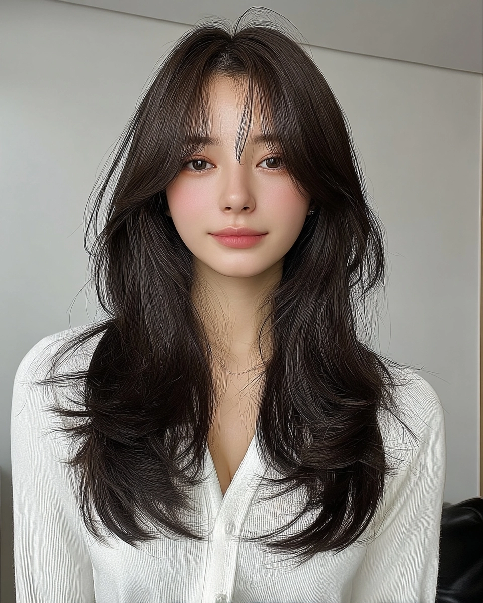 8 Best Soft Wave Perm Styles 2026 | Korea Hair Salon 9 soft wave perm Korea 2026 - Style 6 at Korea Hair Salon Seoul