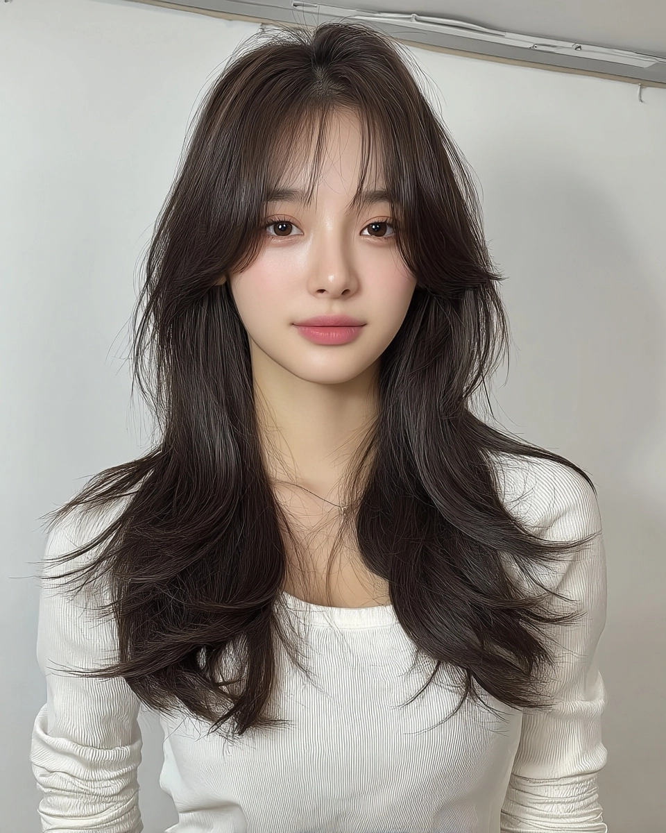 8 Best Soft Wave Perm Styles 2026 | Korea Hair Salon 9 soft wave perm styles 2026 - Style 6 at Korea Hair Salon Seoul