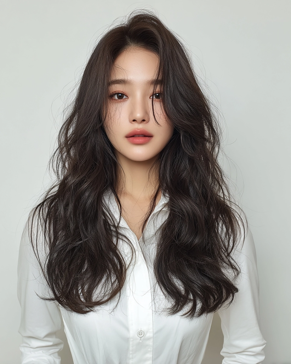 8 Best Soft Wave Perm Styles 2026 | Korea Hair Salon 10 soft wave perm Korea 2026 - Style 7 at Korea Hair Salon Seoul