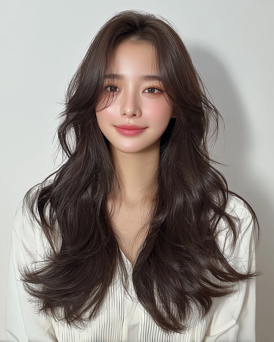 8 Best Soft Wave Perm Styles 2026 | Korea Hair Salon 10 soft wave perm Korea 2026 - Style 7 at Korea Hair Salon Seoul