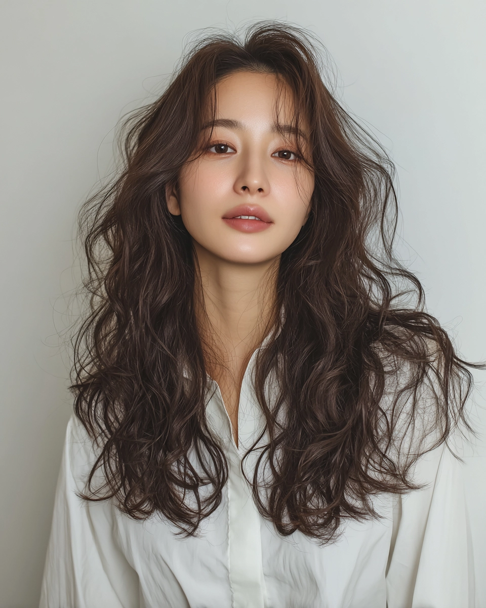 8 Best Soft Wave Perm Styles 2026 | Korea Hair Salon 10 soft wave perm Korea 2026 - Style 7 at Korea Hair Salon Seoul